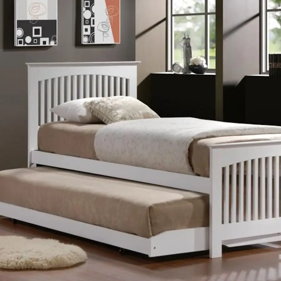 Classic Kids Single Bed With Trundle Bed Buy Kids Single Bed With Trundle Bed