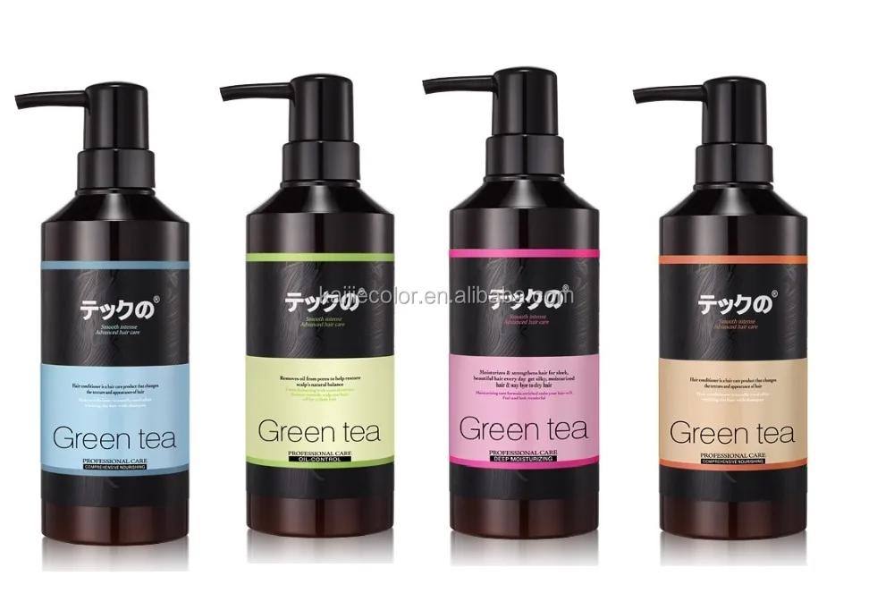 
Высококачественный шампунь и кондиционер для выпрямления волос с зеленым чаем 