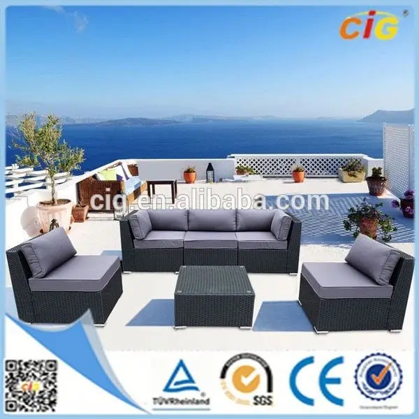 Factory Price High Quantity Rattan Sofa Bed Sun Fun Sofa Chair Outdoor Furniture