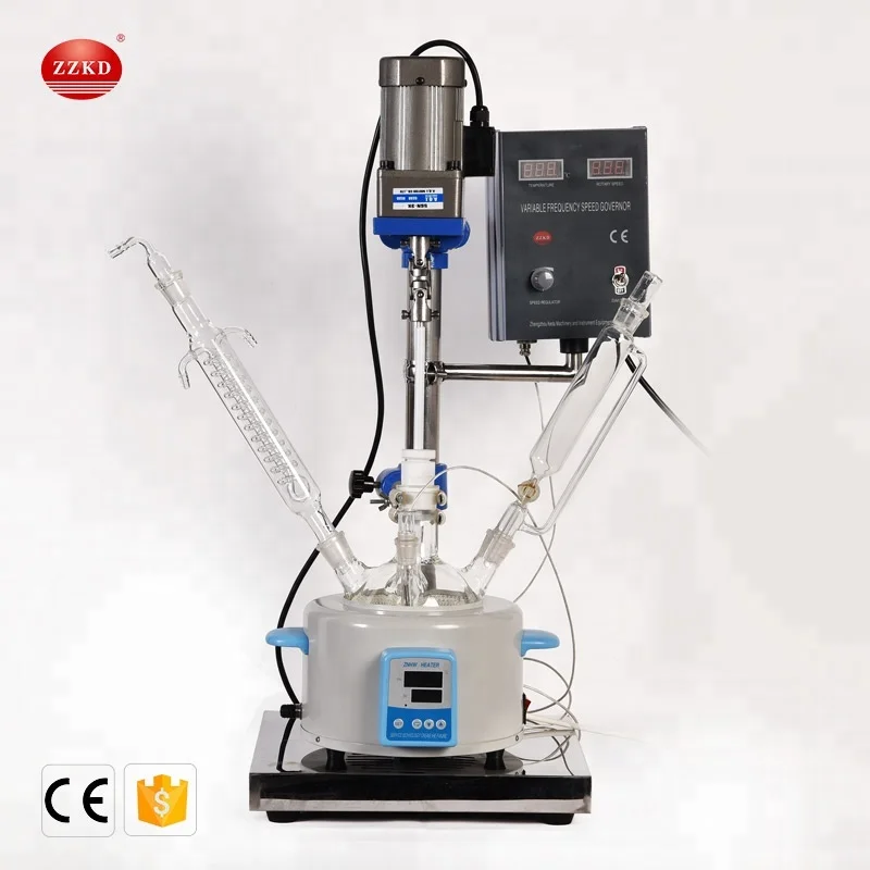 Pilot Scale Electric Heating Glass Reactor for Lab
