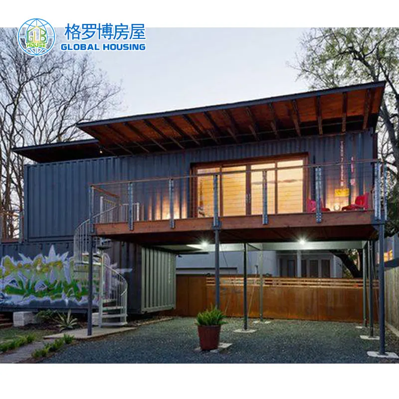 Ready Made Modular Low Cost Prefab Modified Shipping Container House