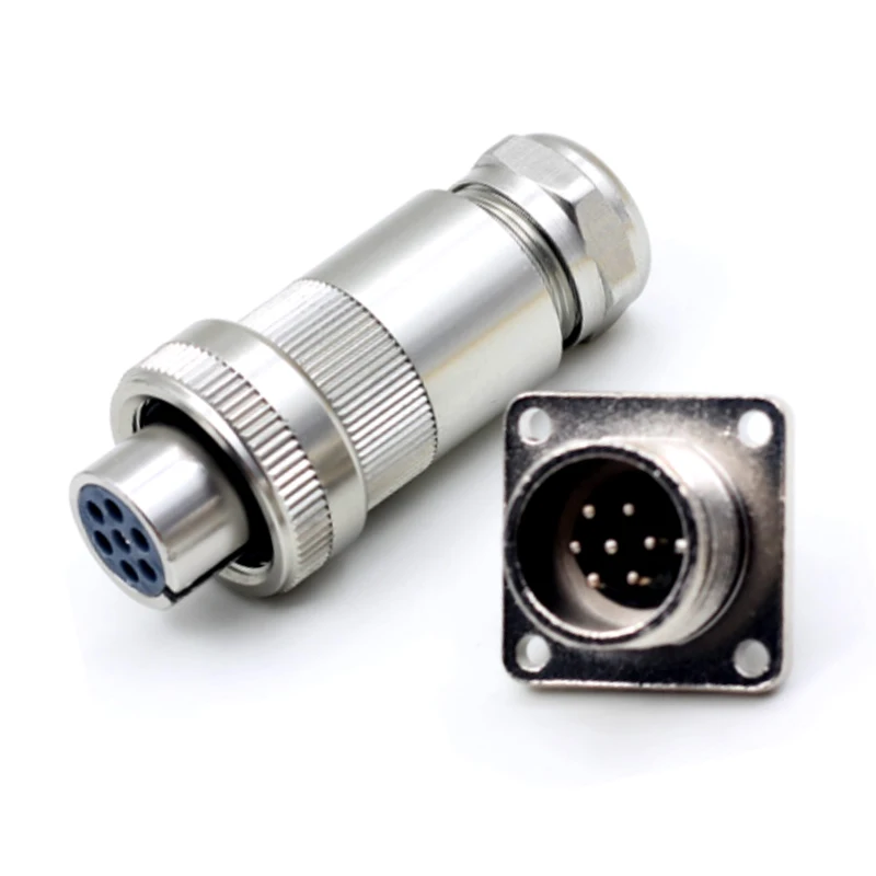 Moog Proportional Connector Servo Value 7pin Plug Connector DB97007061 CA120001-92