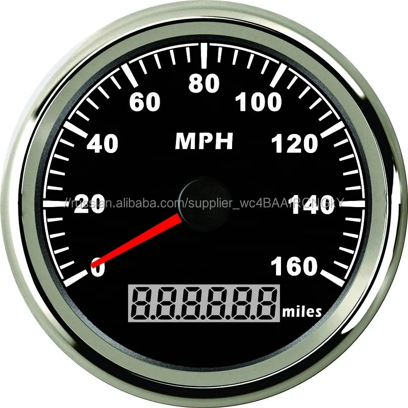 85 мм мотоцикл MPH GPS Спидометр 160MPH одометр