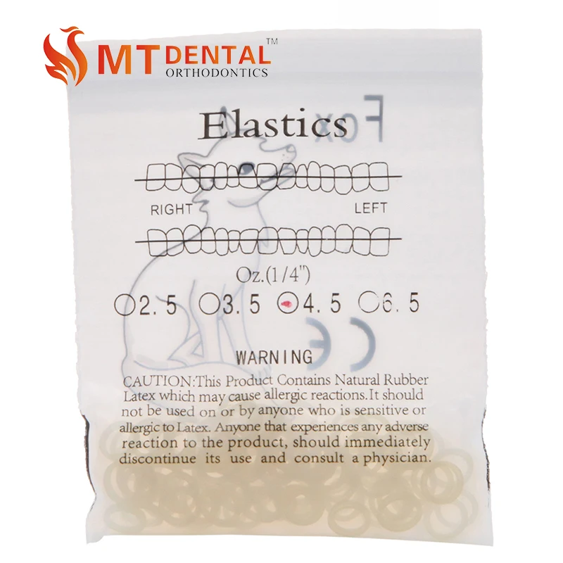 Dental Orthodontics Latex Elastics Band Buy Latex Elastics