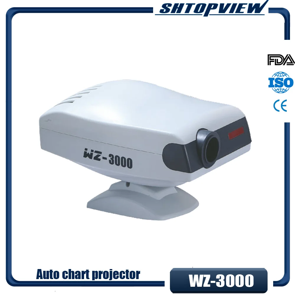 SHTOPVIEW LED BULB OPTOTYPES AUTO CHART PROJECTOR WZ-3000| Alibaba.com