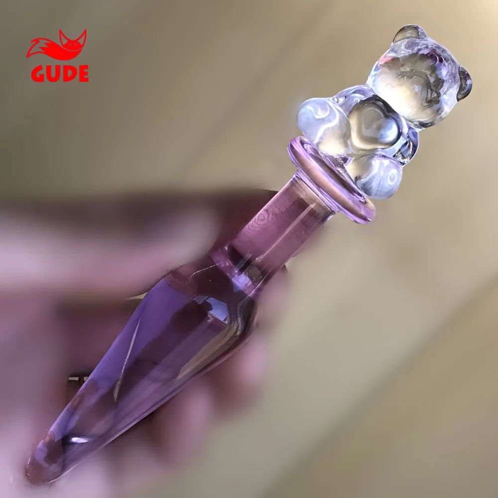 Fashion Style Pink Bear Glass Anal Plug Boy Girl Plug Sex Anal Sex Toys Fashion Style Pink Bear Glass Anal Plug Boy Girl Plug Sex Anal Sex Toys
