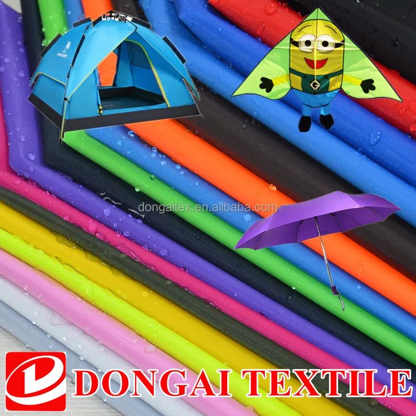 
2017 Горячая Распродажа 190T полиэстер водонепроницаемая ткань для зонта 