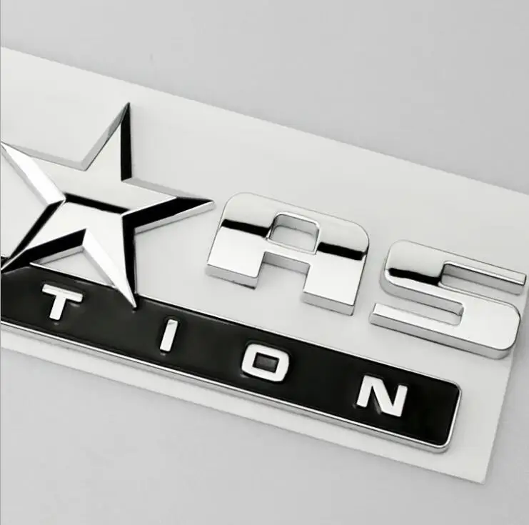 Adesivo decorativo in ABS con emblema Texas Edition, alla moda, adesivo per portiera laterale, adesivo elegante per portellone posteriore, camion