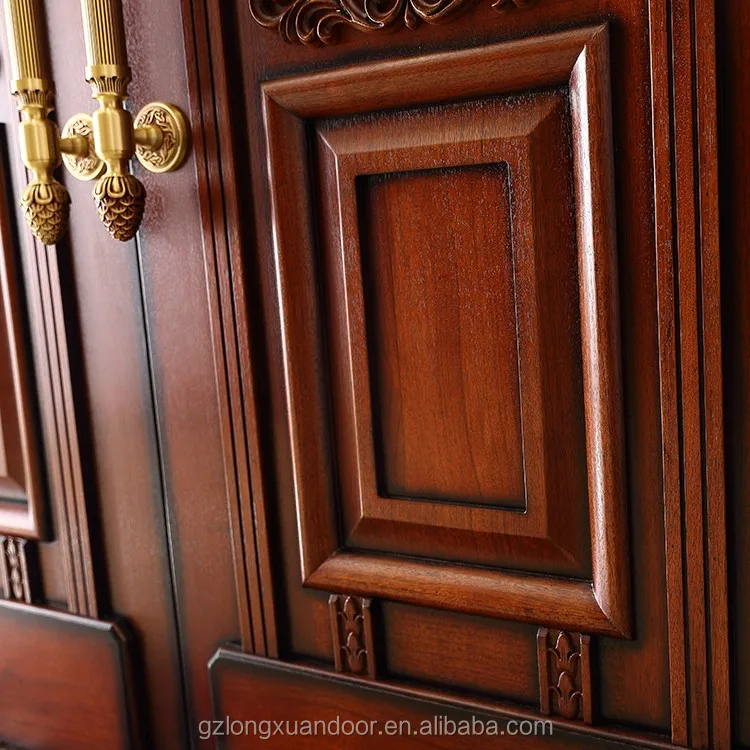 Customise Wood and Color Internal Pre Finished Walnut Door Polish for Walnut