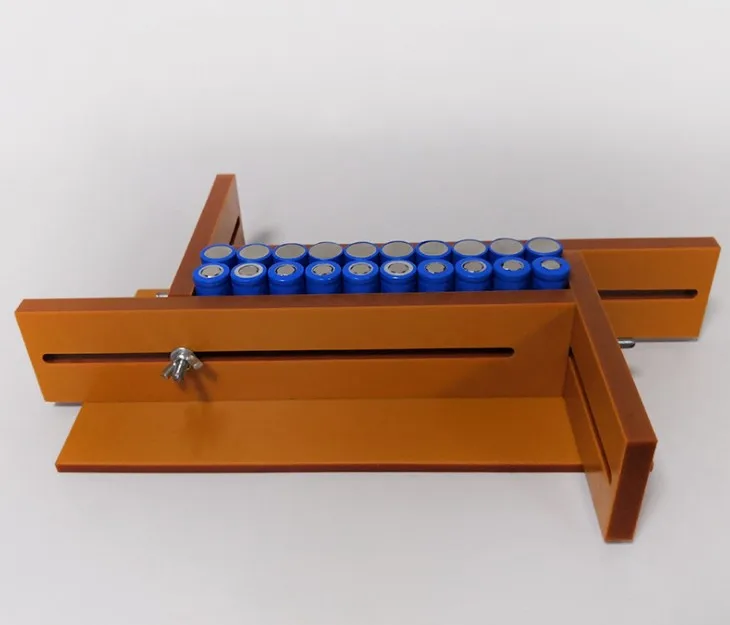 
 Регулируемый блок батарей 13s6p 26650 32650 18650 фиксированный зажим держатель для точечной сварки пайки  