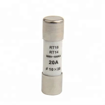 RT18 RT14 20PCS RO15 Ceramic Cylindrical Tube Fuse 20Amp 380 Volts 10x38mm 