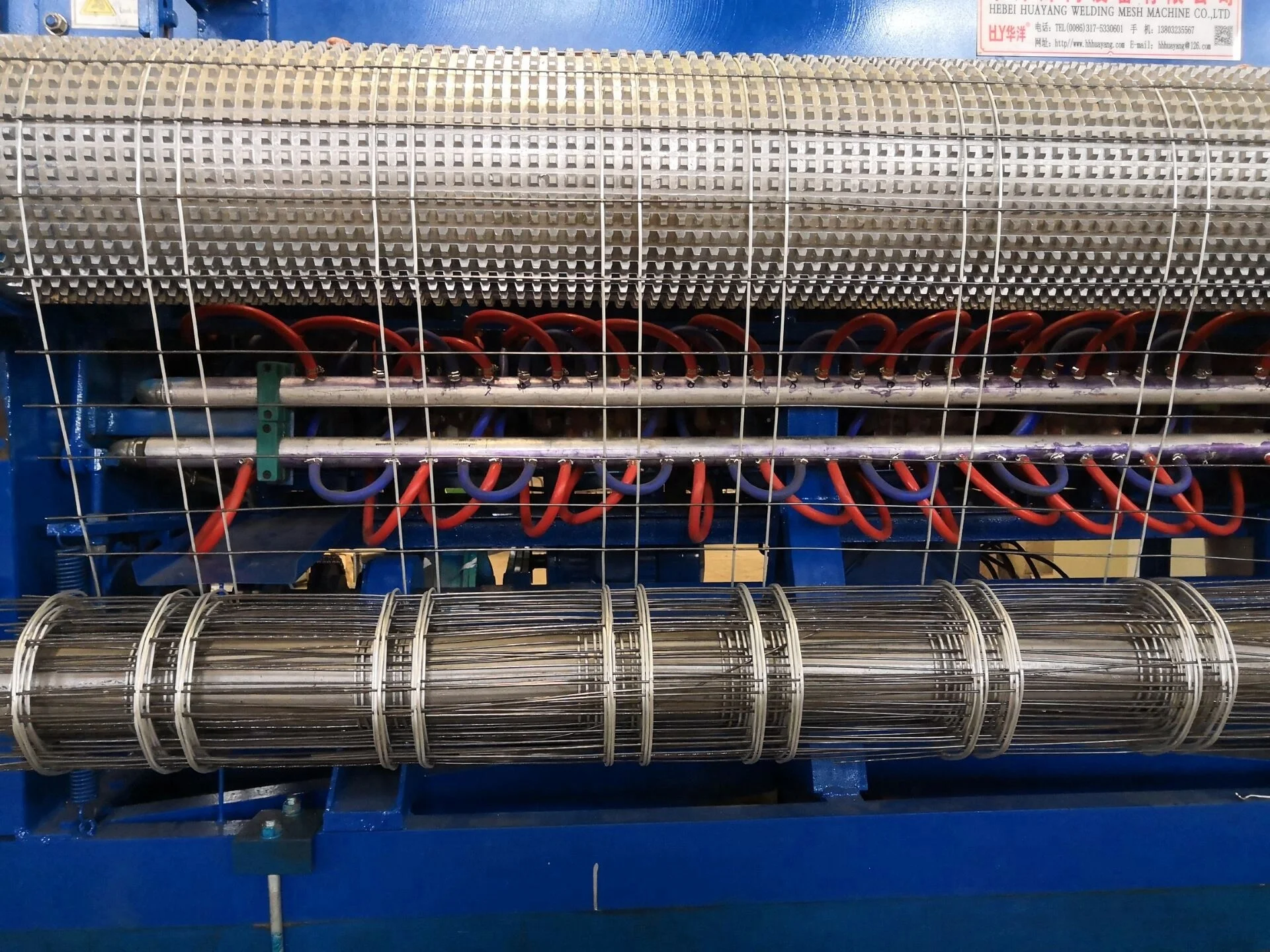 Full Automatic Welded Wire Mesh Machine for Roll