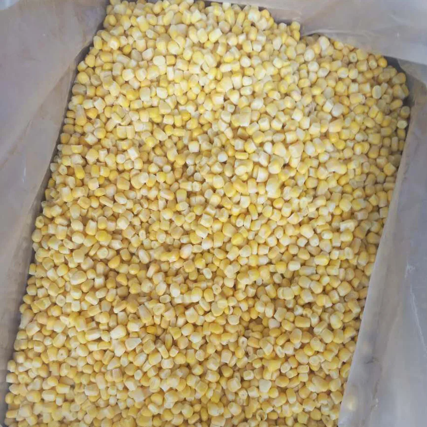 IQF frozen yellow sweet corn kernels HACCP certificate