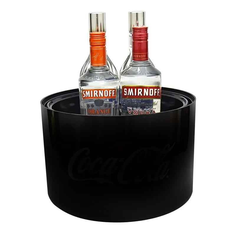 Large Capacity 10l Champagne Wine Whisky Cooler Bucket Plastic Ice