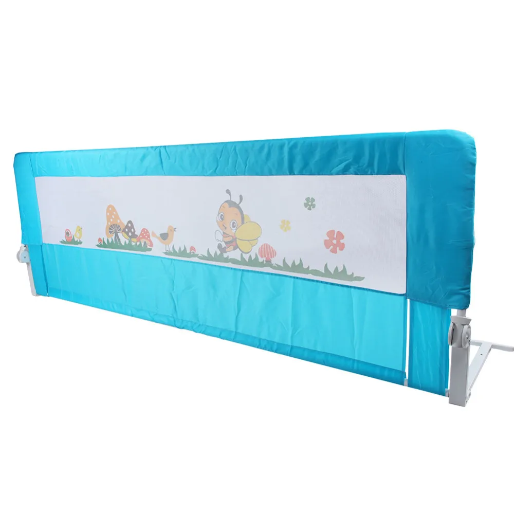 Bed Safety Guard Folding Child Toddler Bed Rail Safety Protection Guard 150cm 