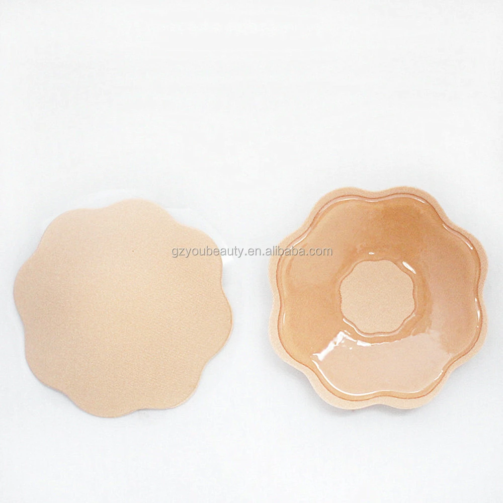 Fashion Design Adhesive Cloth Silicone Nipple Cover