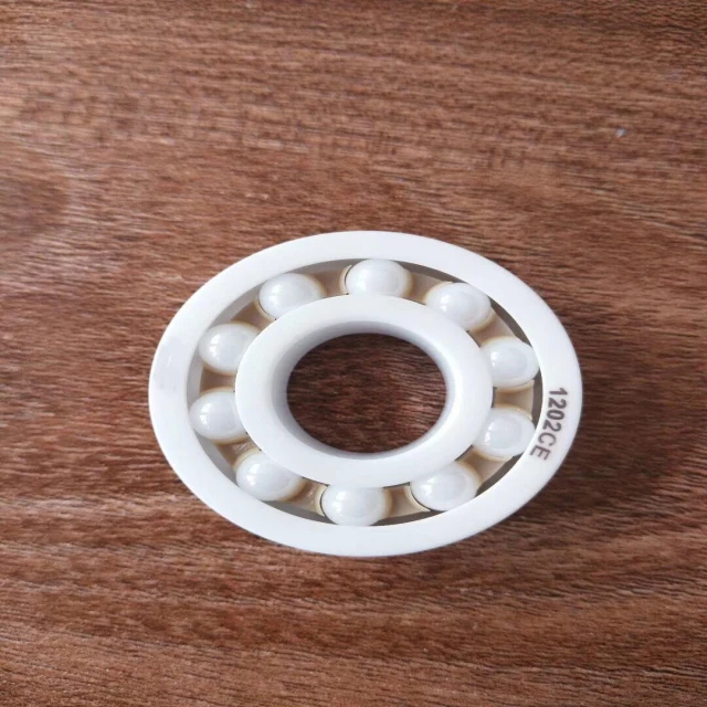 15x24x5mm Size Single Row Deep Groove Ball Bearing Zro2 Full Ceramic