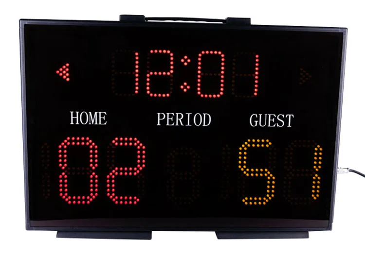 Basquetebol tempo cronômetro eletrônico placar futebol tênis de