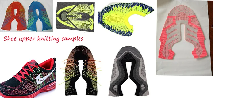 Fully Computerized Shoe Vamp Upper Shima Seiki Stoll Flat Sweater Knitting Machine