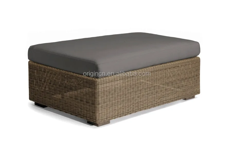 Light Color Sofa Swimming Pool Outdoor Furniture Sun Fun Lounger Rattan Reclining Corner Sofas