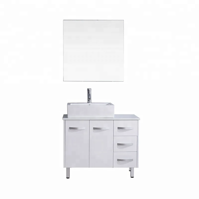 Последний 24-дюймовый маленький раковина для ванной комнаты с одной