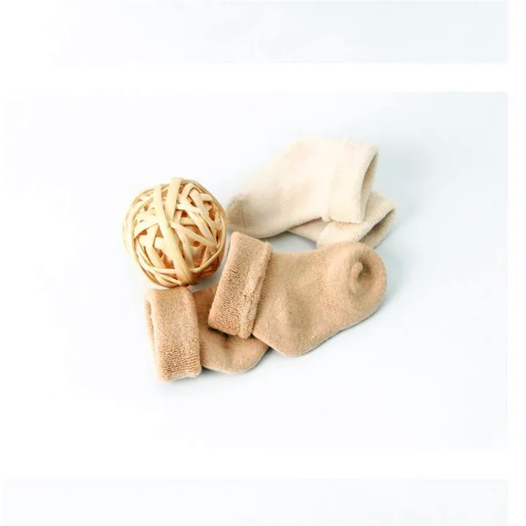 Оптовая продажа; Толстые теплые детские носки; Вязаные Органические носки