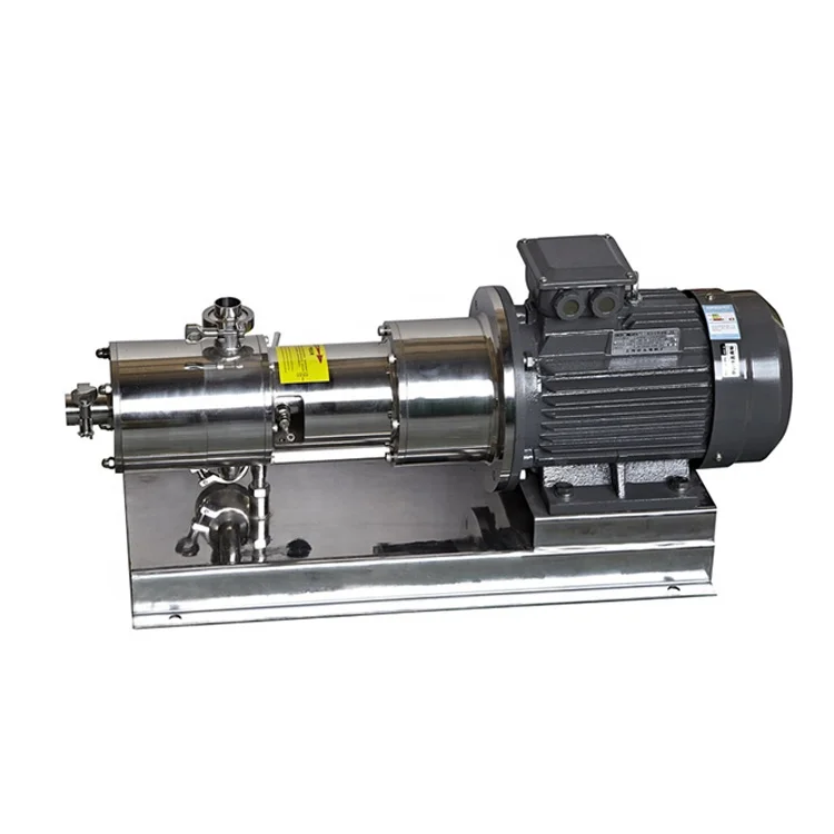 In Line High Speed Shear Homogenizer Pump High Shear Pump Emulsifying Pump