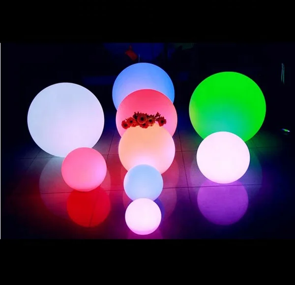 Led Color Changing Orb Light Glowing Orbs