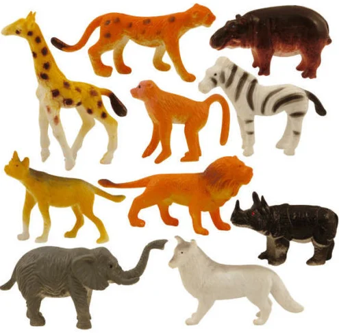 Education Realistic Farm Animal Figurines Simulation Pvc Zoo Animal ...