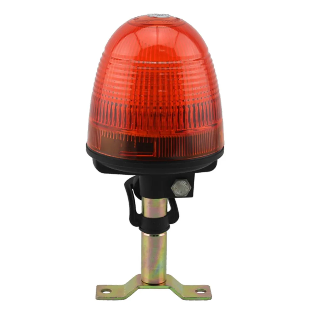 4 LED Amber White Truck Car Emergency Beacon Warning Hazard Flash