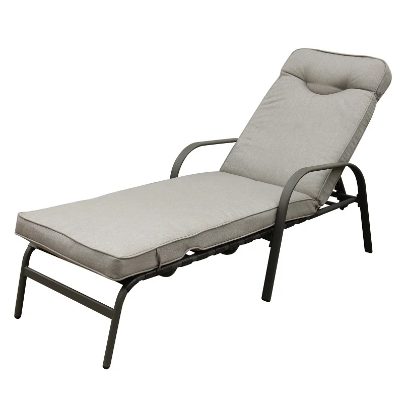 cushioned sun loungers