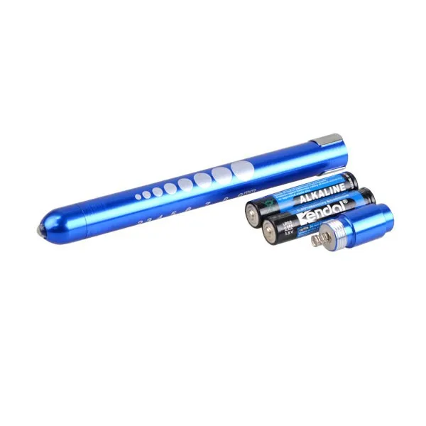 Ophthalmic Warm Yellow Light Torch Pen With Degree Scale
