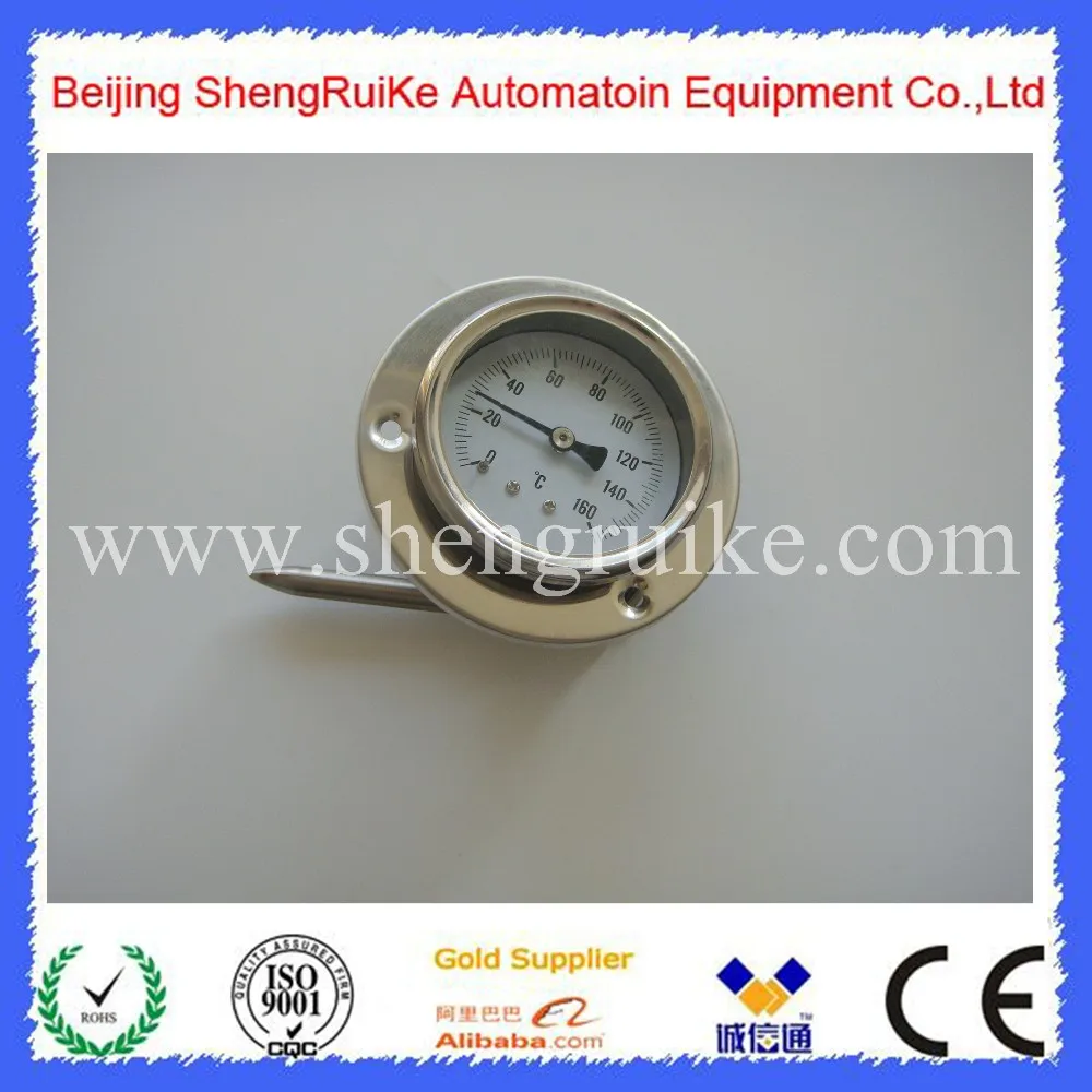 China Customized High Temperature Full Stainless Steel Gas Expansion Oven  Thermometer Temperature Gauge with Meal Capillary Suppliers, Manufacturers,  Factory - SUNFLOWER