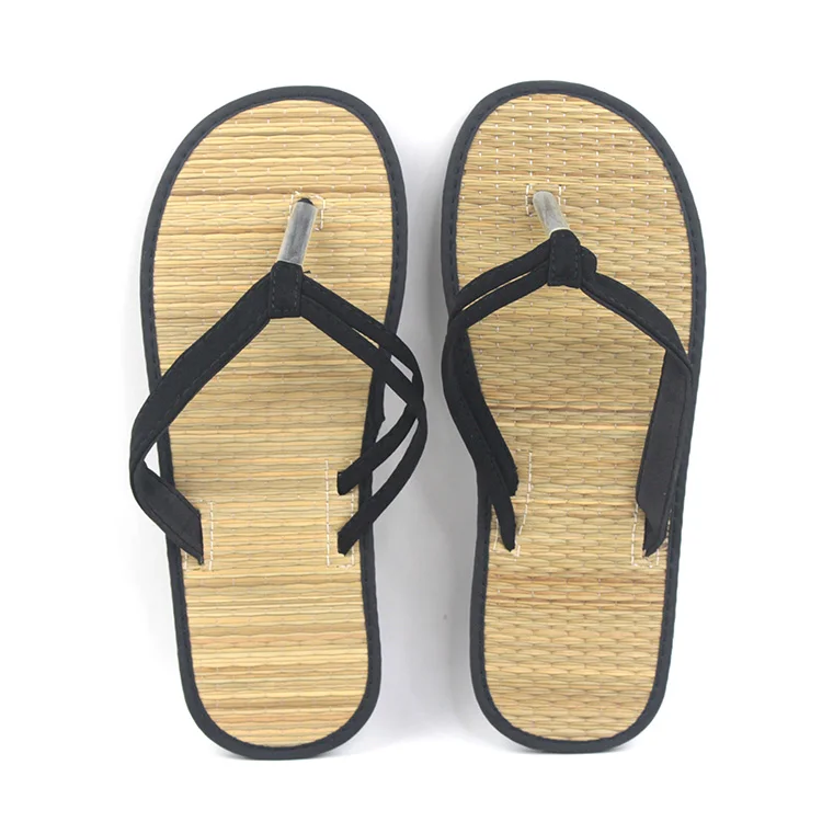 Source Wholesale Bamboo flip flop sandals for unisex, bamboo hotel