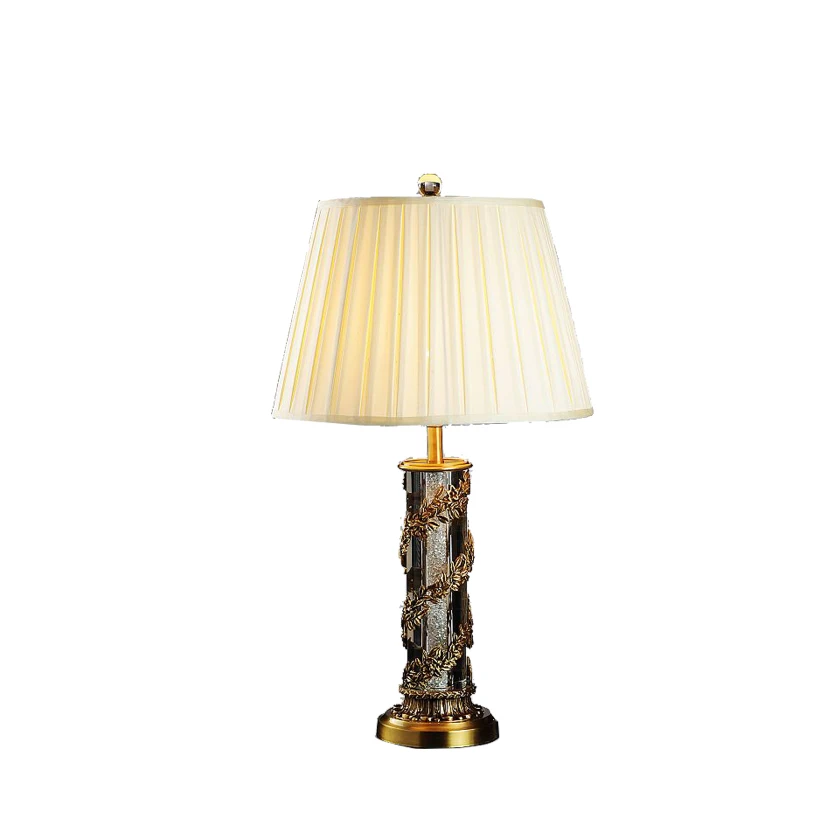 tall glass lamp tables