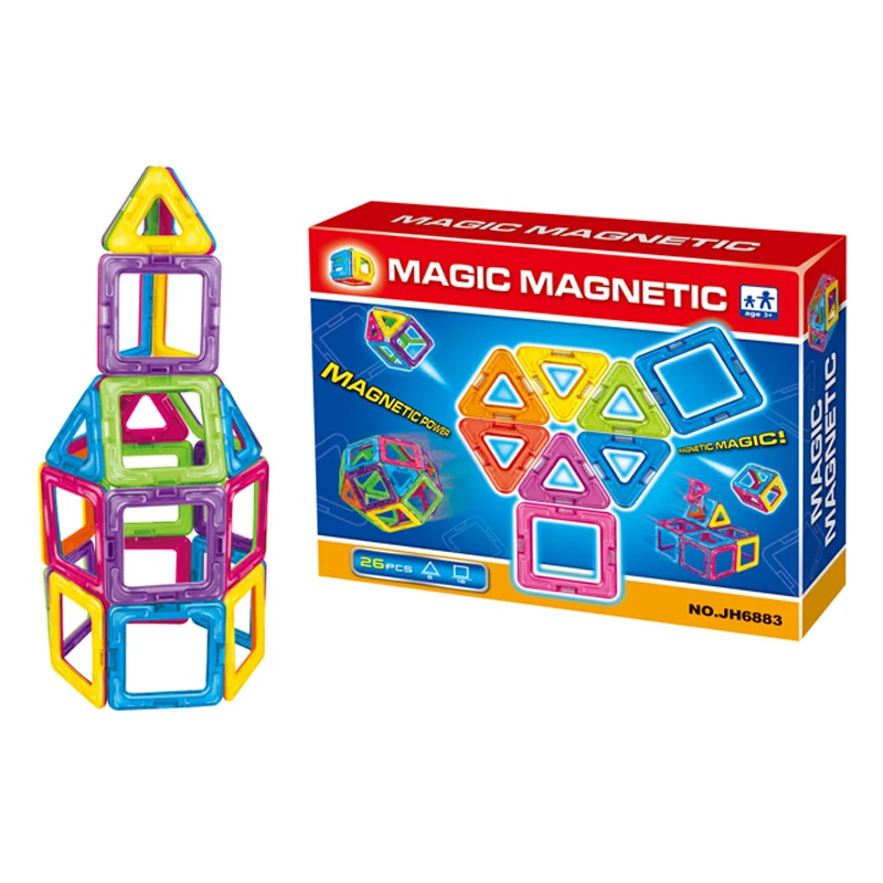  WorWoder Kids Magnetic Building Blocks Magic Magnetic