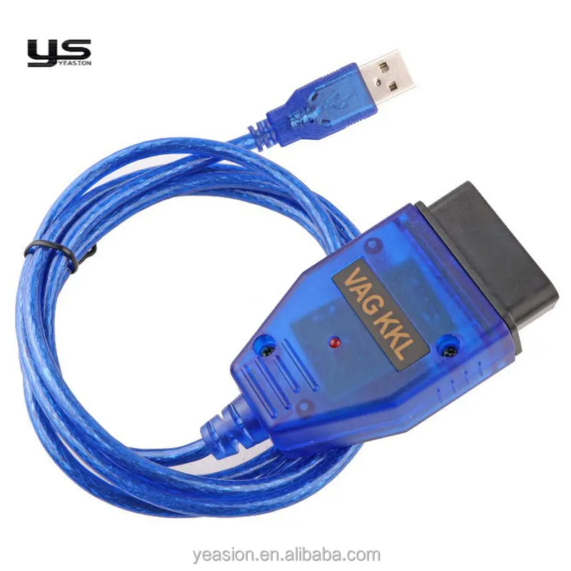 Interface de Diagnostic USB Diagnostique Lecteur de Codes pour Auto Bleu