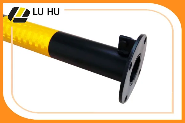 Steel Lockable Road and Parking Pot Safety Traffic Sign Warning Bollards/ Barrier Posts Safety Bollards