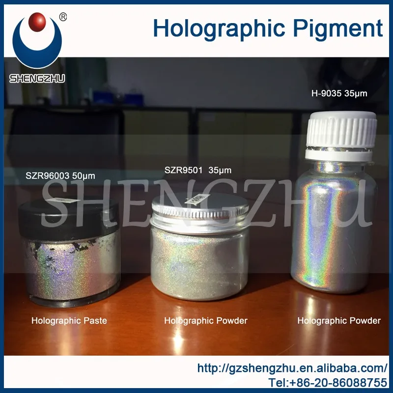 
Голографическая цветная пигментная паста для чернил на масляной основе 