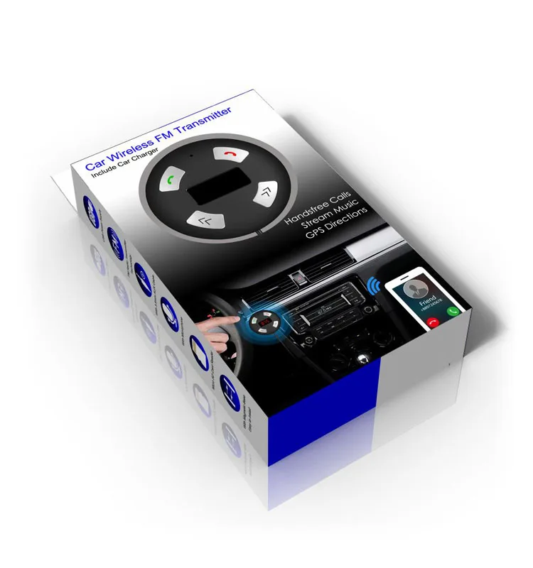 
CE ROHS FCC BQB Сертификация и MP3/MP4 плееры радио тюнер Комбинированная технология DSP гарнитура автомобильный комплект rds FM передатчик 