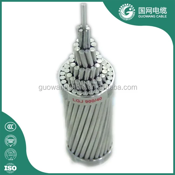 Aaac Conductor Sizes 150mm2 Bare Overhead Conductor for Primary and Secondary Distribution
