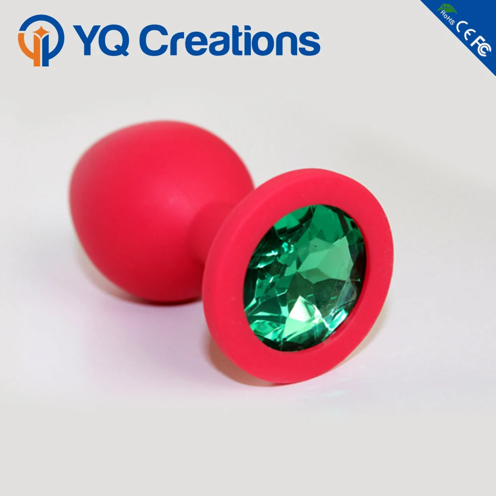 Cheap Kit Expanding Butt Plug Silicone Anal Sex Toys Jewelled Butt Plug for Male Female Sex Picture