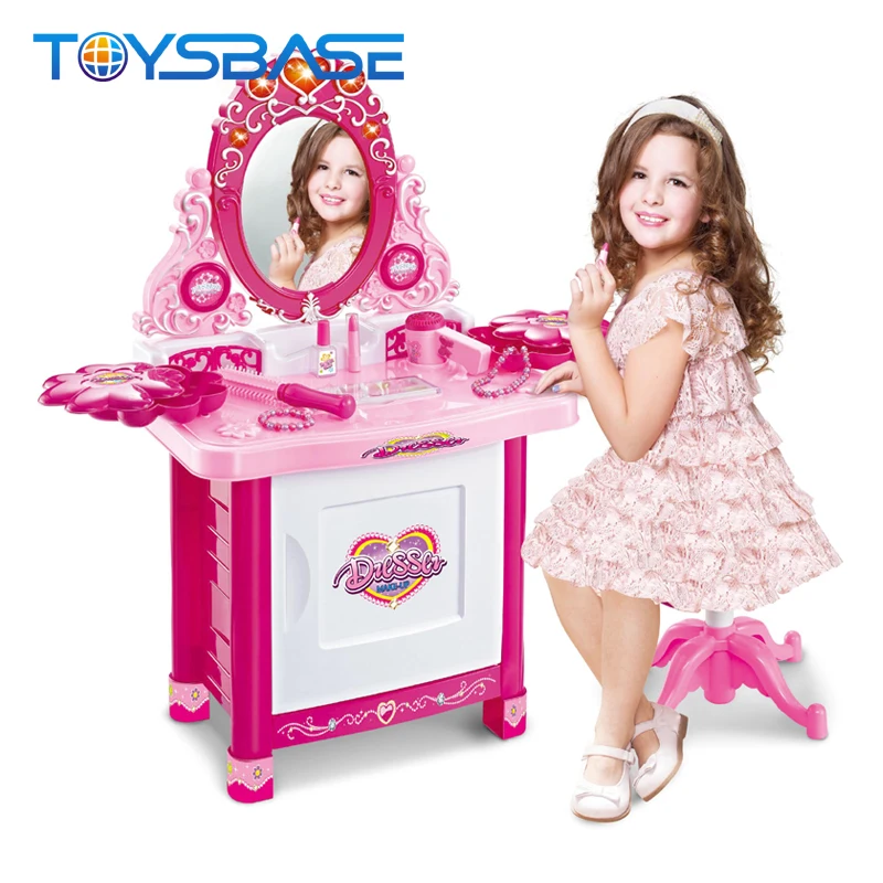 女の子のおもちゃは子供のためのプレイミラードレッサーおもちゃのふりをします Buy 子供のための 女の子のおもちゃ 女の子ドレッサーおもちゃ Product On Alibaba Com