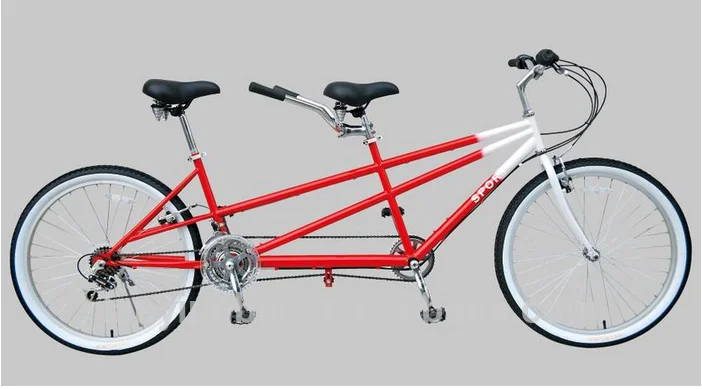 ⭐︎美品⭐︎タンデム自転車　二人乗り　2人乗り　3人乗り　＊カスタム多数＊ 新しいスタイルの2人用自転車タンデムバイク自転車工場直送観光