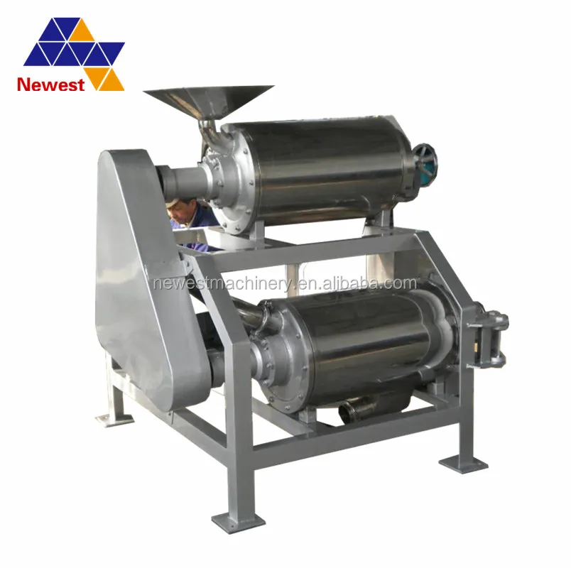 Low Price Tomato mango Pulp Machine ,double Drum mango Peeling Corer Machine ,fruit Pulper Machinery
