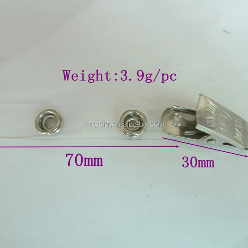 Высококачественные пластиковые прозрачные зажимы для