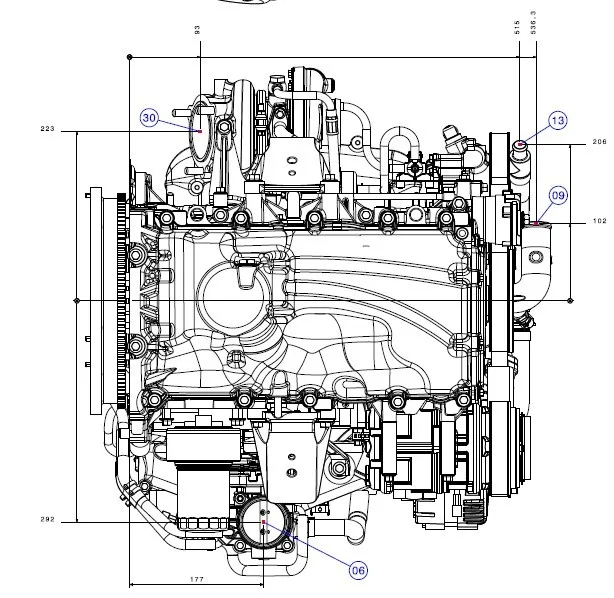 High Quality 2000cc 4 Cylinder SP4G20 Engine