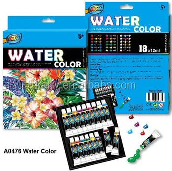 Paint Set 6 Color 6ml Non-taxic Kid's Acrylic 12 Colours 12ml X 12 Childrens Canvas,paper Artoys CN;ZHE A0476