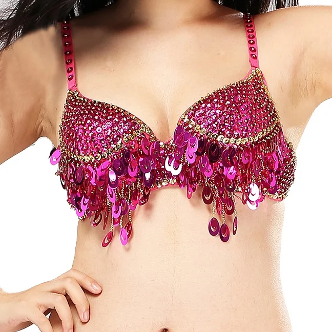 Sexy Beaded Halter Cacique Bras For Belly Dance And Club Nights From  Paradise12, $19.91