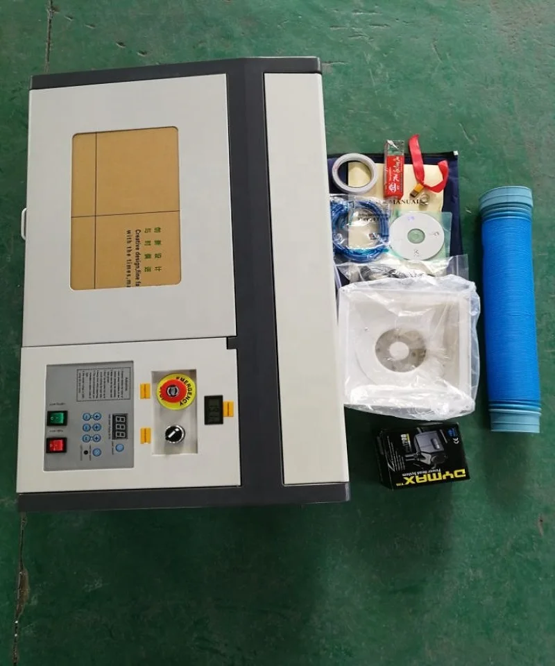 Laser Engraving Cutting Machine USB Co2 50W 300x200mm Cutting Machine